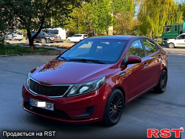Красный Киа Рио, объемом двигателя 1.4 л и пробегом 190 тыс. км за 6350 $, фото 6 на Automoto.ua