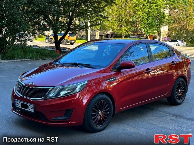 Красный Киа Рио, объемом двигателя 1.4 л и пробегом 190 тыс. км за 6350 $, фото 7 на Automoto.ua