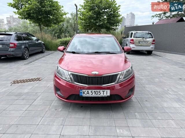 Красный Киа Рио, объемом двигателя 1.4 л и пробегом 135 тыс. км за 7500 $, фото 1 на Automoto.ua