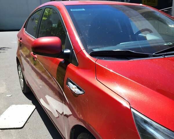Красный Киа Рио, объемом двигателя 1.4 л и пробегом 126 тыс. км за 7900 $, фото 2 на Automoto.ua