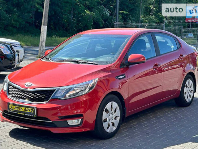 Червоний Кіа Ріо, об'ємом двигуна 1.4 л та пробігом 35 тис. км за 12800 $, фото 2 на Automoto.ua