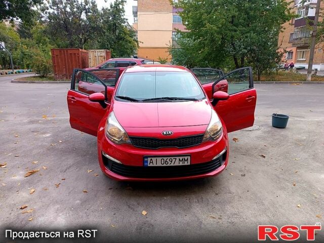 Красный Киа Рио, объемом двигателя 1.6 л и пробегом 90 тыс. км за 10900 $, фото 12 на Automoto.ua