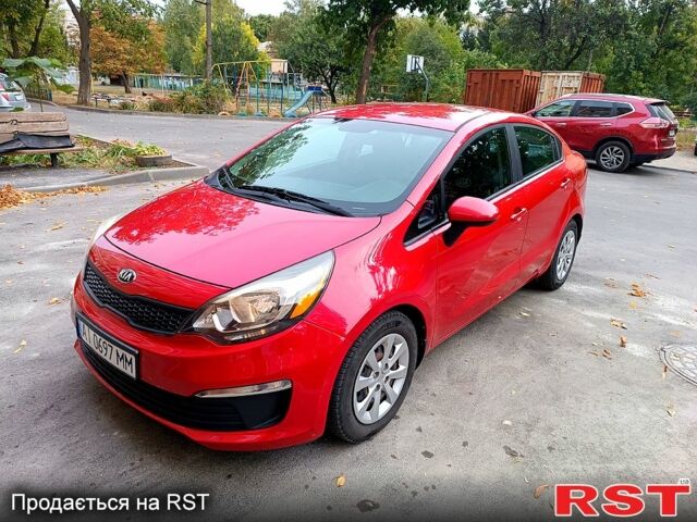 Красный Киа Рио, объемом двигателя 1.6 л и пробегом 90 тыс. км за 10900 $, фото 6 на Automoto.ua