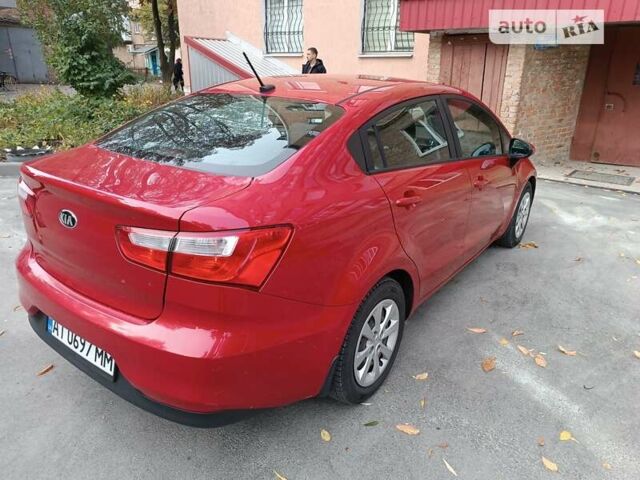 Красный Киа Рио, объемом двигателя 1.59 л и пробегом 85 тыс. км за 9950 $, фото 2 на Automoto.ua