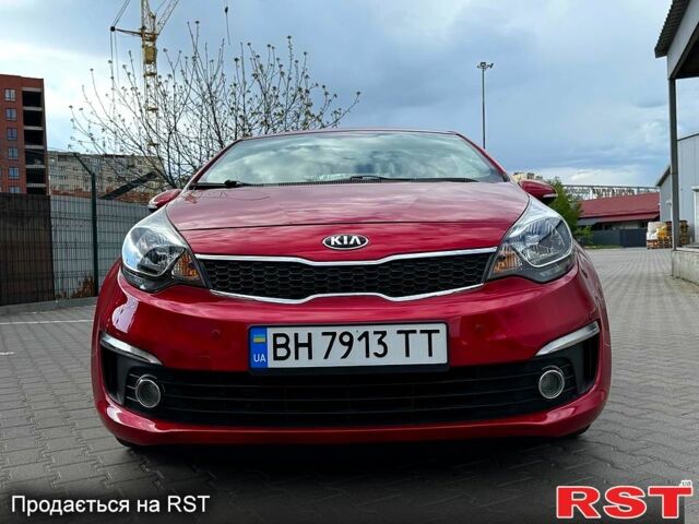 Красный Киа Рио, объемом двигателя 1.4 л и пробегом 84 тыс. км за 13200 $, фото 1 на Automoto.ua
