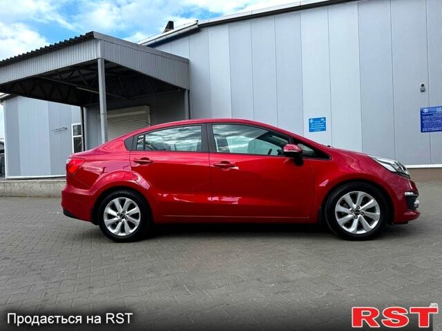 Красный Киа Рио, объемом двигателя 1.4 л и пробегом 84 тыс. км за 13200 $, фото 2 на Automoto.ua