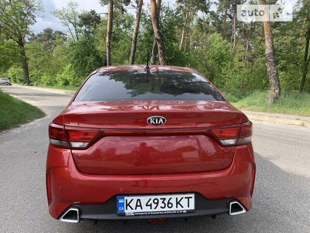 Красный Киа Рио, объемом двигателя 1.37 л и пробегом 51 тыс. км за 14777 $, фото 5 на Automoto.ua