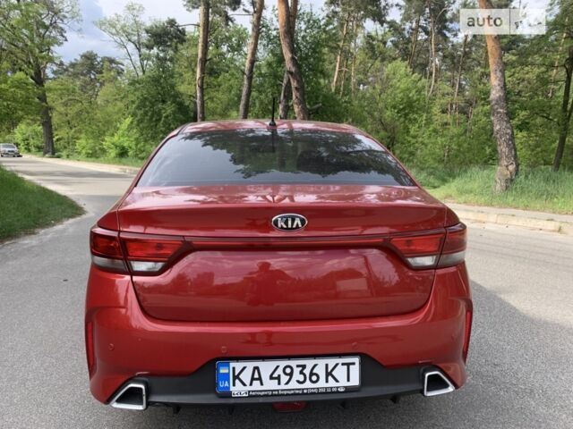 Красный Киа Рио, объемом двигателя 1.37 л и пробегом 51 тыс. км за 14888 $, фото 5 на Automoto.ua
