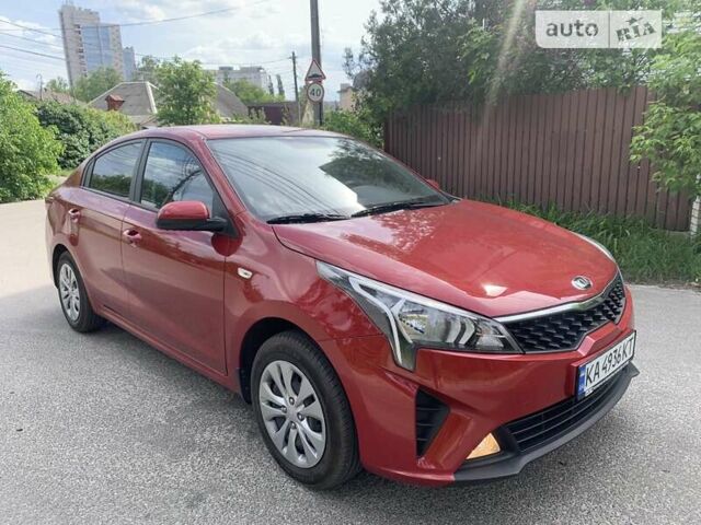 Красный Киа Рио, объемом двигателя 1.37 л и пробегом 51 тыс. км за 14777 $, фото 4 на Automoto.ua