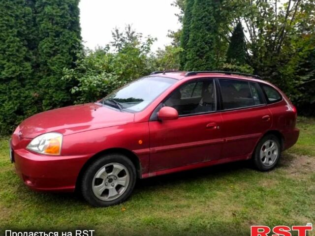 Красный Киа Рио, объемом двигателя 1.3 л и пробегом 222 тыс. км за 3200 $, фото 2 на Automoto.ua