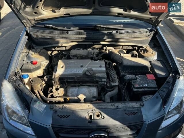 Серый Киа Рио, объемом двигателя 1.4 л и пробегом 221 тыс. км за 3500 $, фото 9 на Automoto.ua