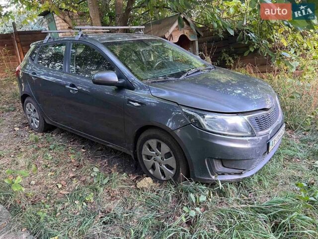 Серый Киа Рио, объемом двигателя 1.4 л и пробегом 205 тыс. км за 5400 $, фото 1 на Automoto.ua