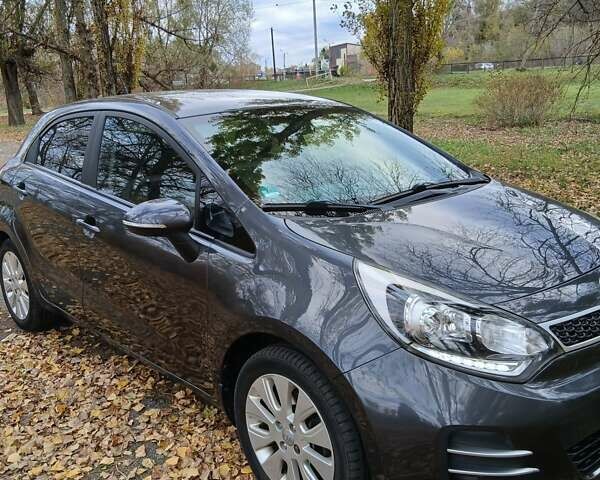 Серый Киа Рио, объемом двигателя 1.4 л и пробегом 191 тыс. км за 7799 $, фото 1 на Automoto.ua