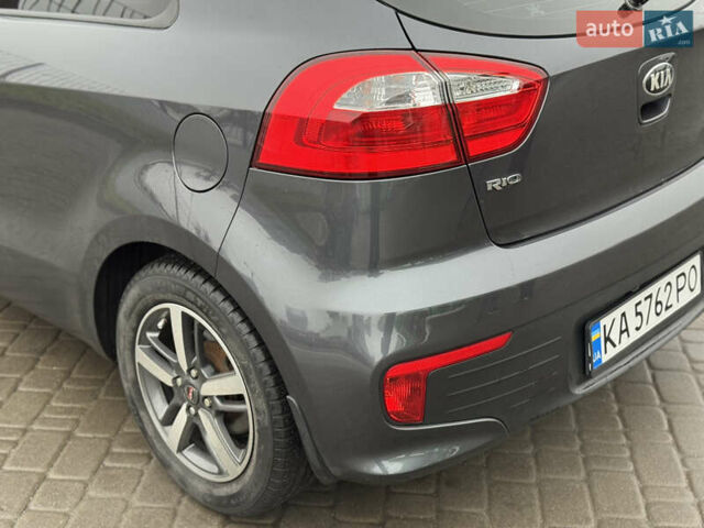 Серый Киа Рио, объемом двигателя 1.4 л и пробегом 85 тыс. км за 10999 $, фото 16 на Automoto.ua