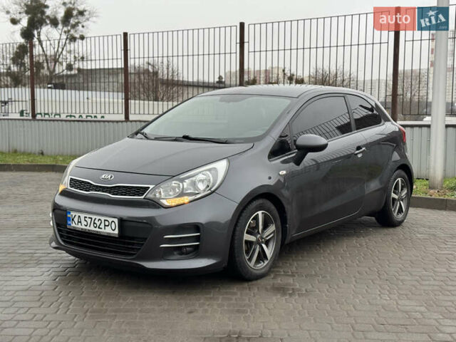 Серый Киа Рио, объемом двигателя 1.4 л и пробегом 85 тыс. км за 10999 $, фото 1 на Automoto.ua