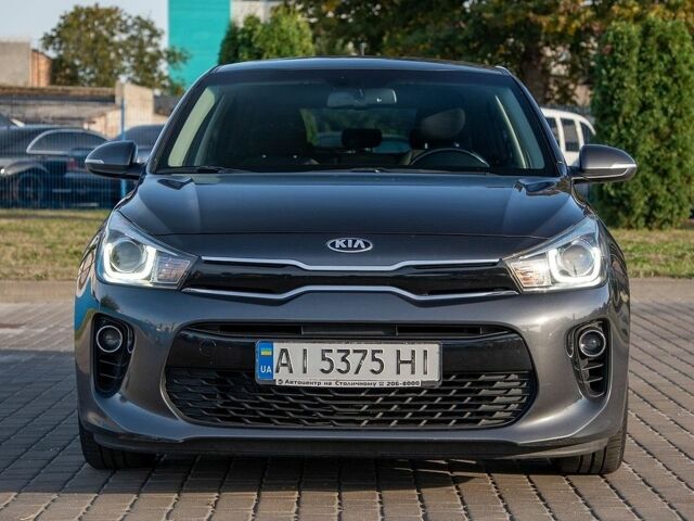 Серый Киа Рио, объемом двигателя 1.37 л и пробегом 105 тыс. км за 13000 $, фото 1 на Automoto.ua