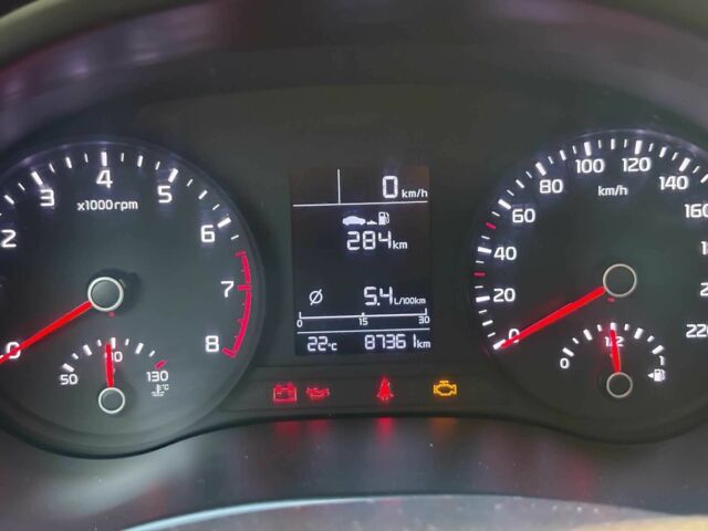 Серый Киа Рио, объемом двигателя 1.2 л и пробегом 87 тыс. км за 10250 $, фото 13 на Automoto.ua