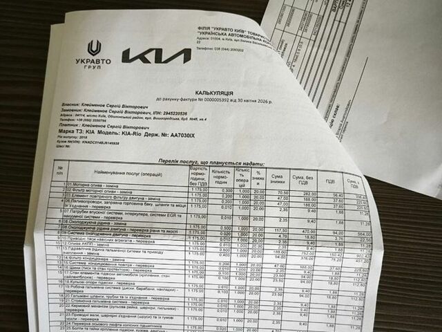 Сірий Кіа Ріо, об'ємом двигуна 1.37 л та пробігом 85 тис. км за 12700 $, фото 28 на Automoto.ua