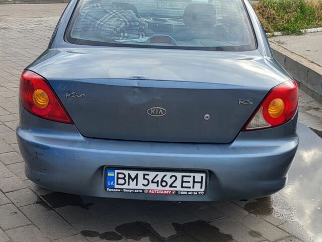 Серый Киа Рио, объемом двигателя 1.3 л и пробегом 190 тыс. км за 1750 $, фото 7 на Automoto.ua