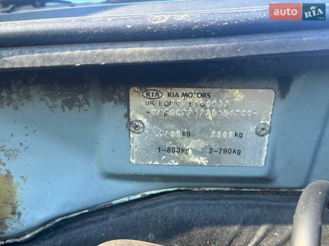 Серый Киа Рио, объемом двигателя 1.3 л и пробегом 354 тыс. км за 2200 $, фото 10 на Automoto.ua