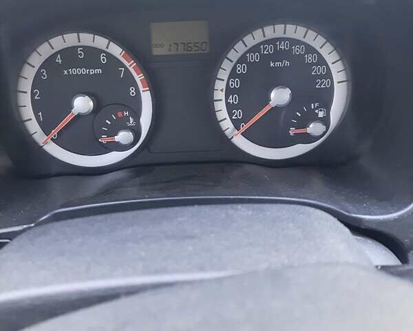 Серый Киа Рио, объемом двигателя 1.4 л и пробегом 177 тыс. км за 5400 $, фото 11 на Automoto.ua