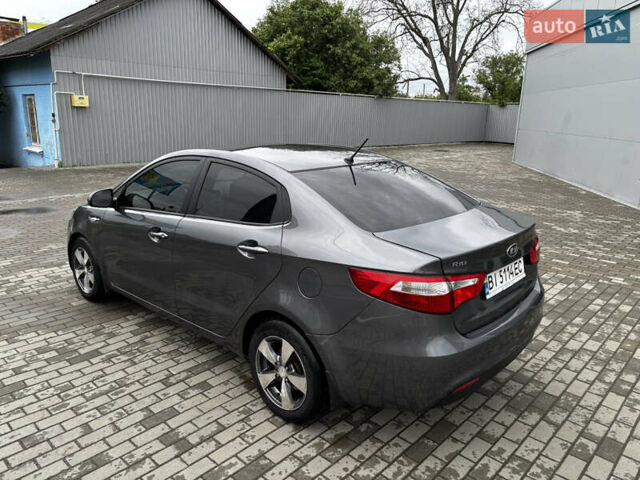 Серый Киа Рио, объемом двигателя 1.4 л и пробегом 174 тыс. км за 6200 $, фото 4 на Automoto.ua