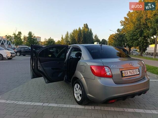 Серый Киа Рио, объемом двигателя 1.4 л и пробегом 199 тыс. км за 5900 $, фото 7 на Automoto.ua