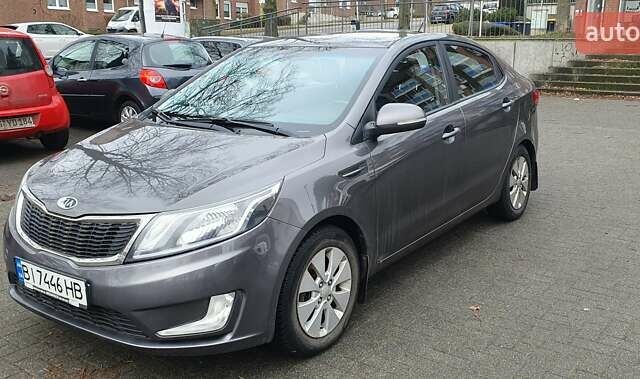 Серый Киа Рио, объемом двигателя 1.6 л и пробегом 190 тыс. км за 7824 $, фото 8 на Automoto.ua