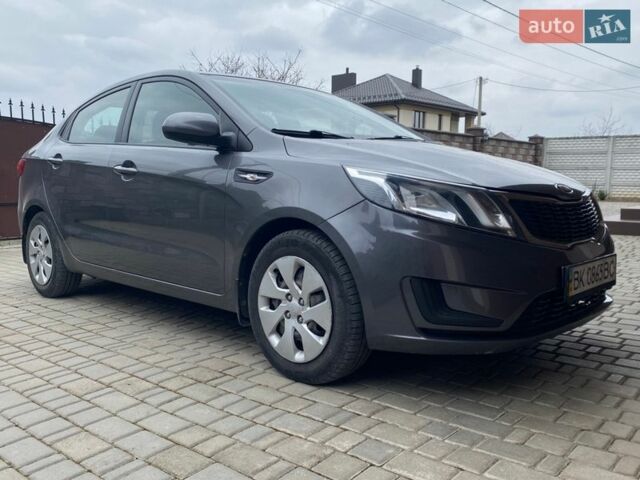 Серый Киа Рио, объемом двигателя 1.4 л и пробегом 94 тыс. км за 8100 $, фото 4 на Automoto.ua