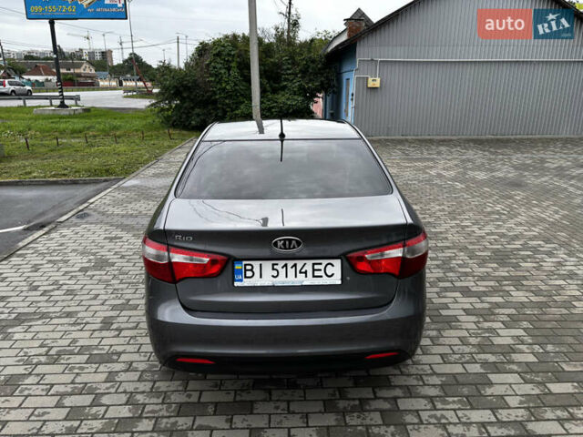 Серый Киа Рио, объемом двигателя 1.4 л и пробегом 174 тыс. км за 6200 $, фото 6 на Automoto.ua