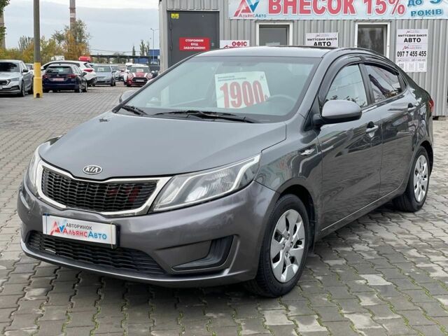 Серый Киа Рио, объемом двигателя 1.4 л и пробегом 158 тыс. км за 6300 $, фото 2 на Automoto.ua