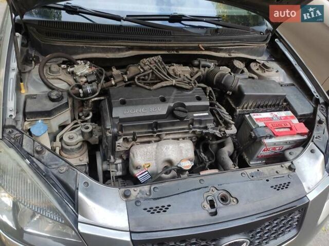 Серый Киа Рио, объемом двигателя 1.4 л и пробегом 226 тыс. км за 5200 $, фото 15 на Automoto.ua