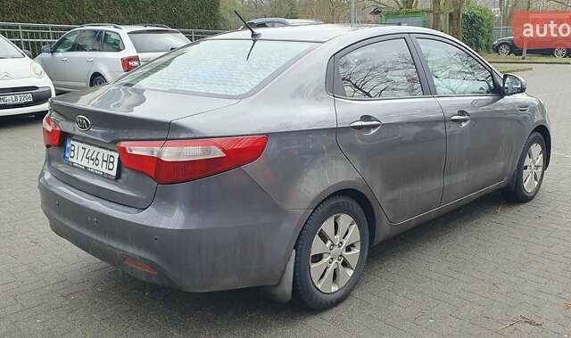 Серый Киа Рио, объемом двигателя 1.6 л и пробегом 190 тыс. км за 7824 $, фото 9 на Automoto.ua