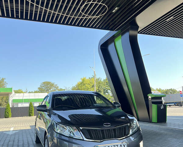 Серый Киа Рио, объемом двигателя 1.6 л и пробегом 101 тыс. км за 9900 $, фото 16 на Automoto.ua