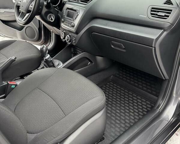 Серый Киа Рио, объемом двигателя 1.4 л и пробегом 82 тыс. км за 9200 $, фото 22 на Automoto.ua