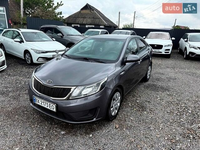 Серый Киа Рио, объемом двигателя 1.4 л и пробегом 168 тыс. км за 6300 $, фото 2 на Automoto.ua