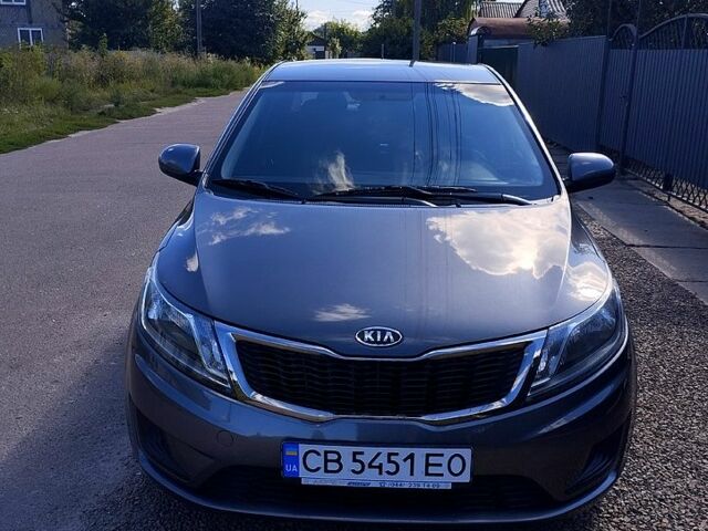 Серый Киа Рио, объемом двигателя 1.4 л и пробегом 99 тыс. км за 7100 $, фото 1 на Automoto.ua