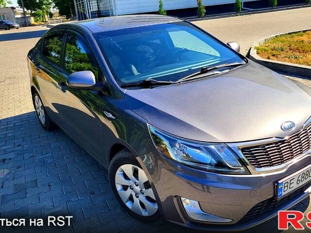 Серый Киа Рио, объемом двигателя 1.6 л и пробегом 109 тыс. км за 9900 $, фото 1 на Automoto.ua