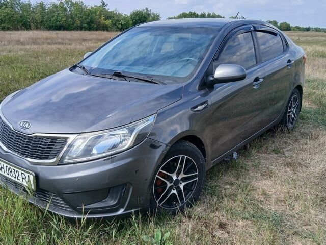 Сірий Кіа Ріо, об'ємом двигуна 1.4 л та пробігом 218 тис. км за 5800 $, фото 10 на Automoto.ua