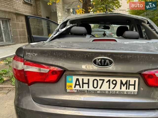Сірий Кіа Ріо, об'ємом двигуна 1.4 л та пробігом 12 тис. км за 6500 $, фото 1 на Automoto.ua