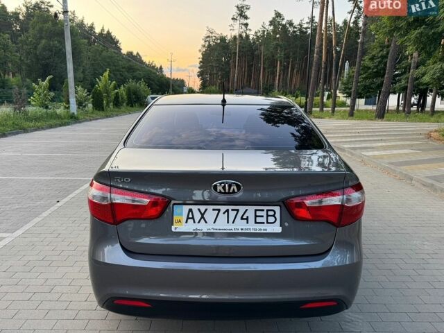 Серый Киа Рио, объемом двигателя 1.4 л и пробегом 87 тыс. км за 8950 $, фото 10 на Automoto.ua