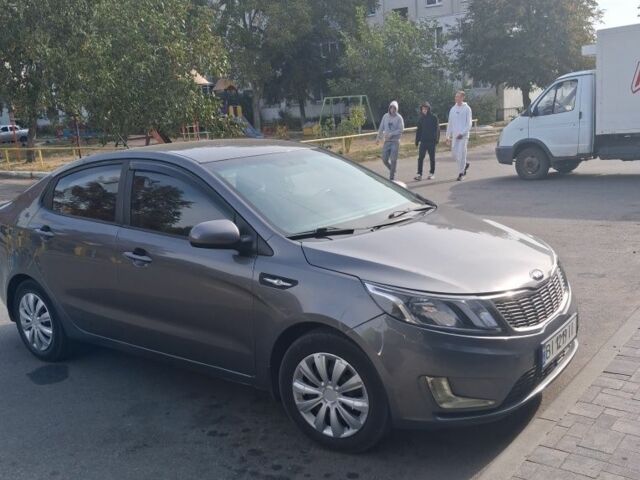 Серый Киа Рио, объемом двигателя 1.4 л и пробегом 202 тыс. км за 6100 $, фото 1 на Automoto.ua