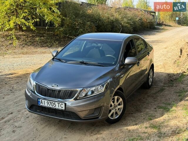 Серый Киа Рио, объемом двигателя 1.4 л и пробегом 107 тыс. км за 8200 $, фото 1 на Automoto.ua