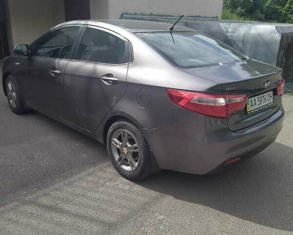 Серый Киа Рио, объемом двигателя 1.4 л и пробегом 76 тыс. км за 8999 $, фото 3 на Automoto.ua