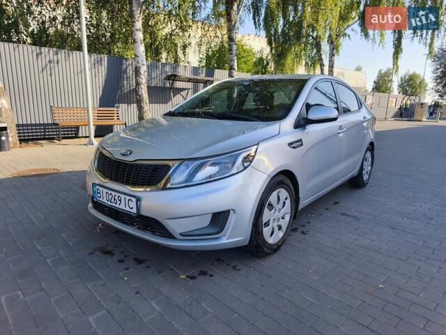 Серый Киа Рио, объемом двигателя 1.4 л и пробегом 172 тыс. км за 9200 $, фото 1 на Automoto.ua