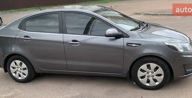 Серый Киа Рио, объемом двигателя 1.4 л и пробегом 188 тыс. км за 8600 $, фото 1 на Automoto.ua