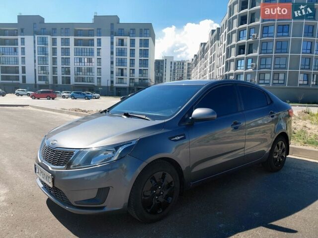 Серый Киа Рио, объемом двигателя 1.4 л и пробегом 98 тыс. км за 8500 $, фото 6 на Automoto.ua