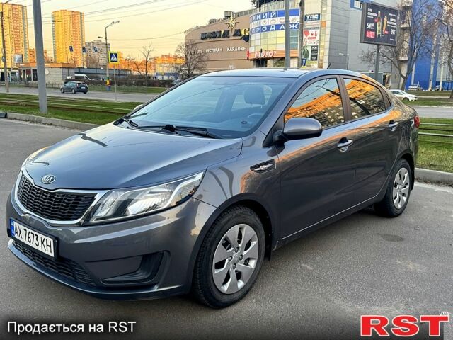 Серый Киа Рио, объемом двигателя 1.4 л и пробегом 103 тыс. км за 9000 $, фото 1 на Automoto.ua