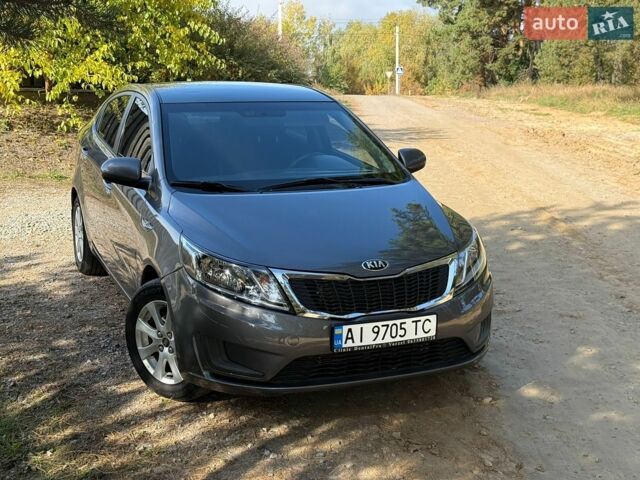 Серый Киа Рио, объемом двигателя 1.4 л и пробегом 107 тыс. км за 8200 $, фото 3 на Automoto.ua