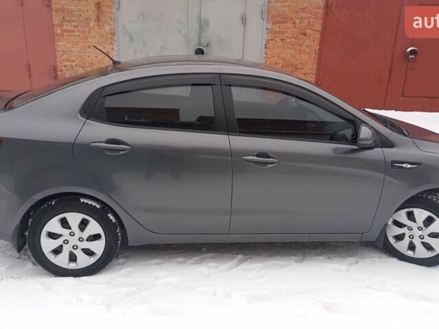 Серый Киа Рио, объемом двигателя 1.4 л и пробегом 169 тыс. км за 7500 $, фото 2 на Automoto.ua